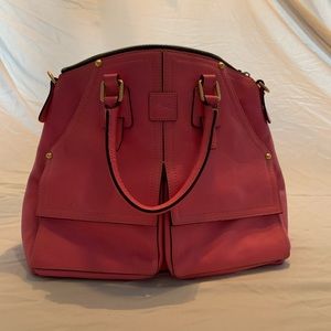 Dooney and Bourke Florentine Clayton Leather Tote
